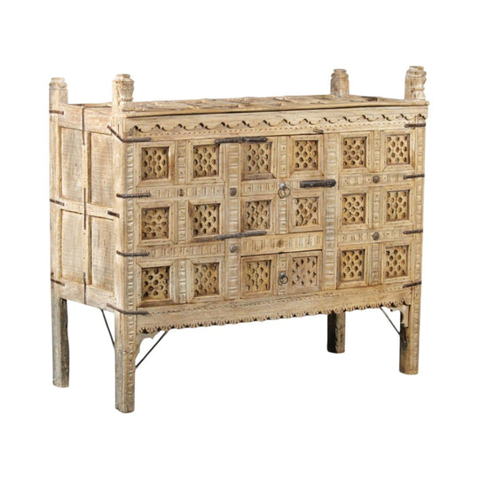 VINTAGE Indian Damchiya Cabinet - Eco Village Collection