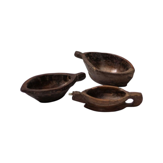 Vintage Indian Kharal Pot