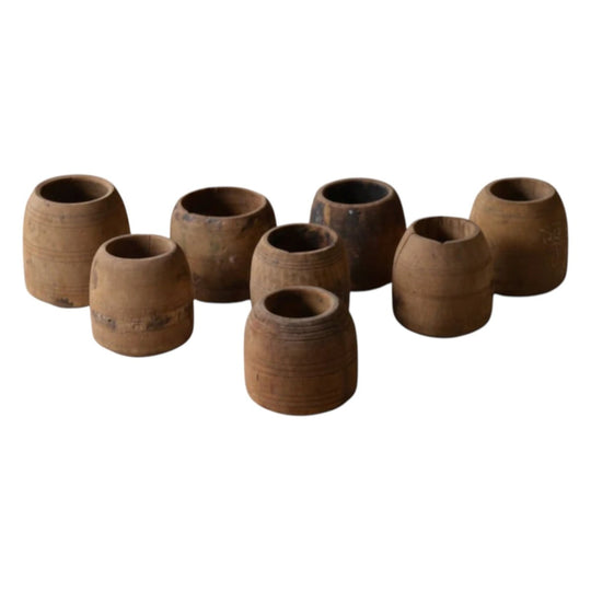 Vintage Indian Mana Pots