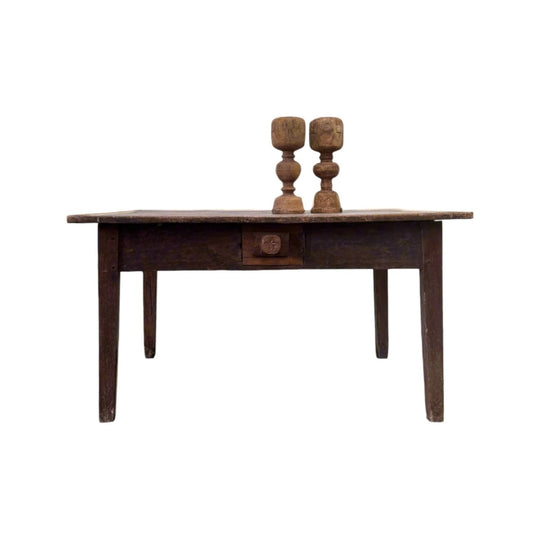 Vintage Indonesian Teak Dining Table