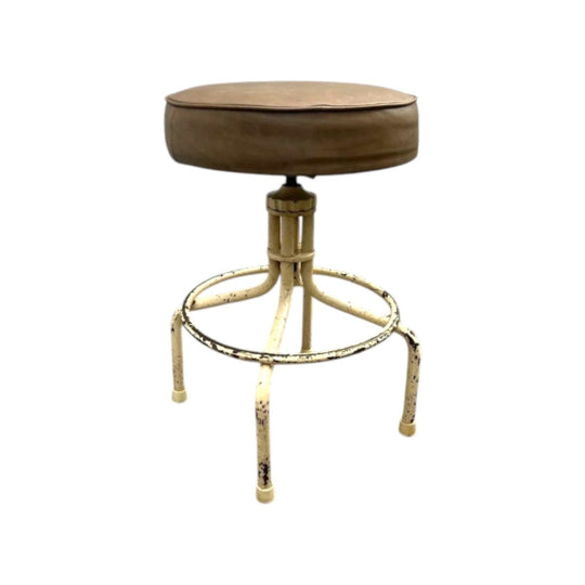Vintage Industrial Adjustable Stool