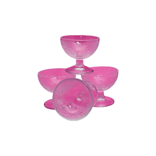 Vintage - KIG Indonesia Dessert Bowl. Champagne Coupe. Cocktails. Set of 4