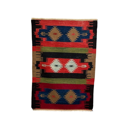Vintage Konya Kilim Rug