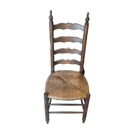 Vintage Ladder-Back Chairs - Set of 5 | Midcentury Design - HomeComforts