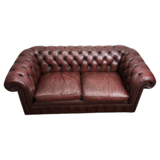 Vintage Leather Chesterfield