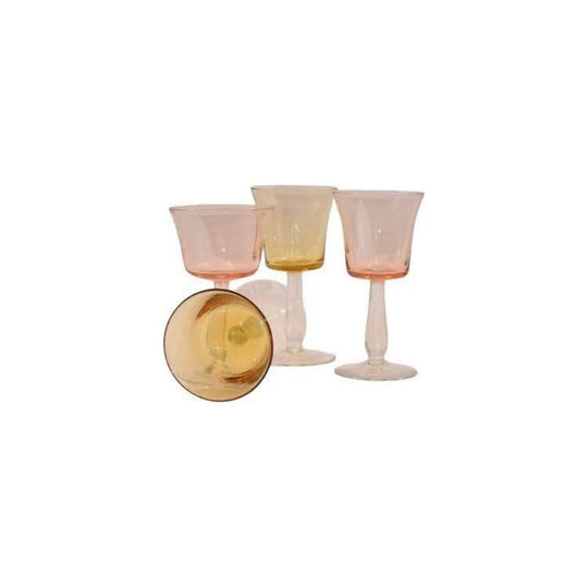 Vintage liqueur/shot glasses. Mix and Match set of 4