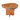 Vintage Live Edge Side Table in Burl Walnut | Bazaa | Designer, Vintage and Antique Furniture
