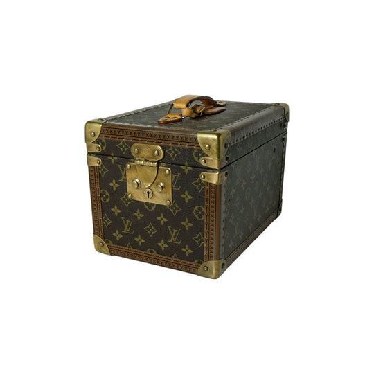 Vintage Louis Vuitton cosmetic travel trunk case