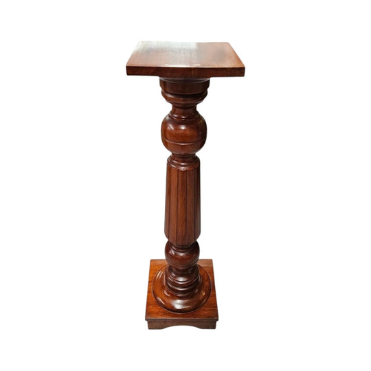 Vintage Mahogany Pedestal