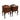Vintage Mahogany Queen Anne Style Bedside Tables | Bazaa | Designer, Vintage and Antique Furniture