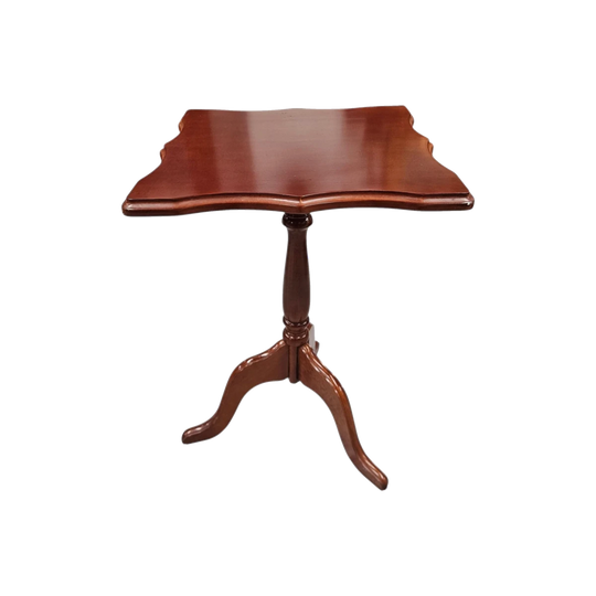 Vintage Mahogany Tilt-Top Wine Table – No. 2