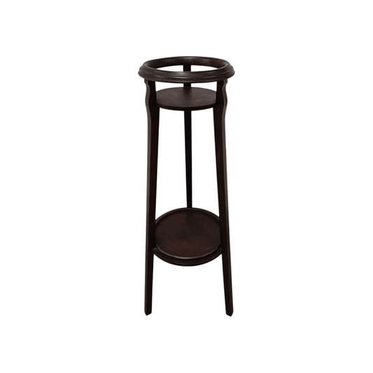 Vintage Mahogany Two Tier Planter Stand | Bazaa | Designer, Vintage and Antique Furniture