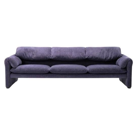Vintage Maralunga 3-Seater Sofa — Vico Magistretti for Cassina, Italy