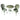 Vintage Metal Garden Bistro Set - Ivy Pattern | Bazaa | Designer, Vintage and Antique Furniture