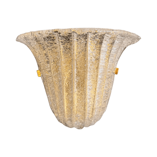 Vintage Murano Shell Sconce