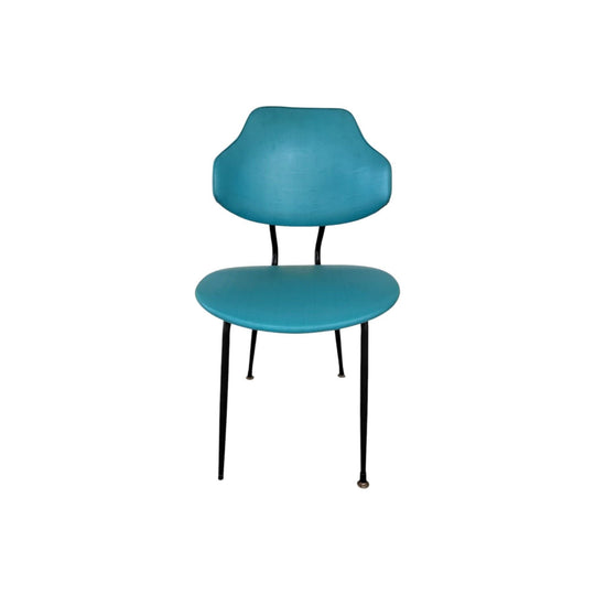 Vintage Namco Mid-Century Chair - Teal & Black