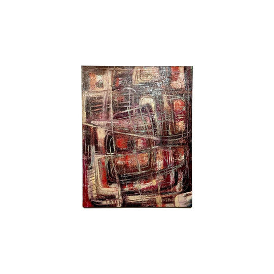 Vintage Original Abstract Artwork
