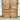 Vintage Pair Of Carved Baltic Pine Egyptian French Doors | Bazaa | Designer, Vintage and Antique Furniture