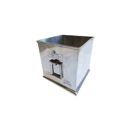 Vintage Pommery French champagne square bucket