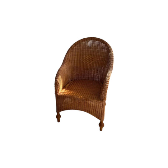 Vintage rattan armchair