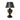 Vintage Regency Style Black Urn Table Lamp | Bazaa | Designer, Vintage and Antique Furniture