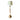 Vintage Rococo Revival Floor Lamp with Linen Shade | Bazaa | Designer, Vintage and Antique Furniture