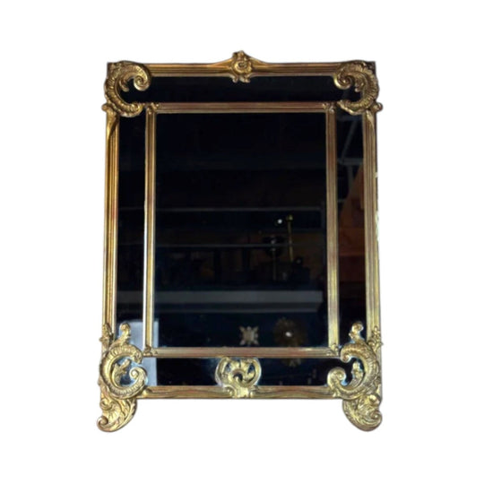 Vintage Rococo Revival Gilt Framed Mirror