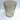 Vintage Round Glass Side Table With Etching Details* | Bazaa | Designer, Vintage and Antique Furniture