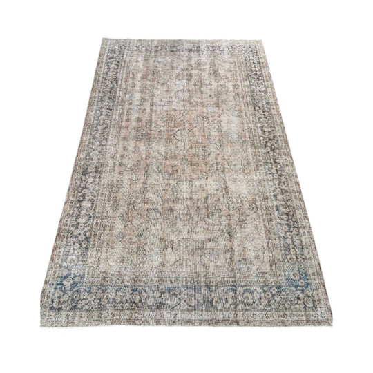Vintage Rug 'Christina' – 201 x 296 cm, All-Over Floral