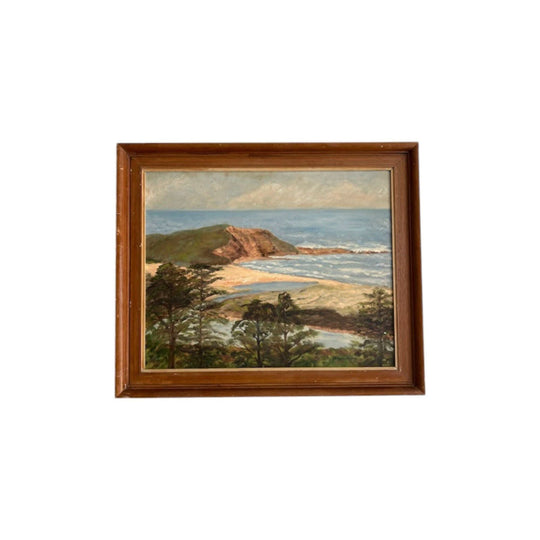 Vintage Seside Oil painting