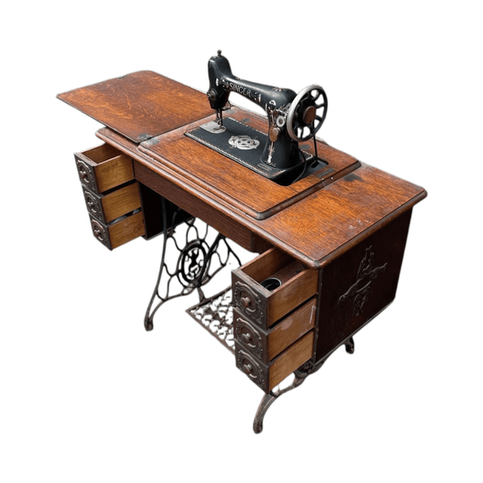 Vintage Singer Sewing Machine Table