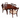 Vintage Solid Timber Extendable Dining Table 8 Seater | Bazaa | Designer, Vintage and Antique Furniture
