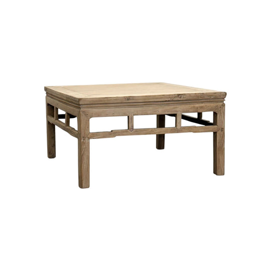 Vintage Square Elm Coffee Table I