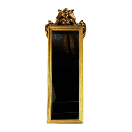 Vintage Style Louis XV Gilt Carved Timber Mirror