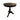 Vintage-Style Round Pedestal Side/Accent Table – Matte Black | Bazaa | Designer, Vintage and Antique Furniture