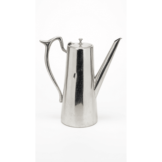 Vintage Superior Alpha Silverplate Coffee Pot, Mid-century / Art Deco Style