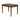 Vintage Teak Low-Profile Console Desk, 110 x 51 x 54 cm | Bazaa | Designer, Vintage and Antique Furniture