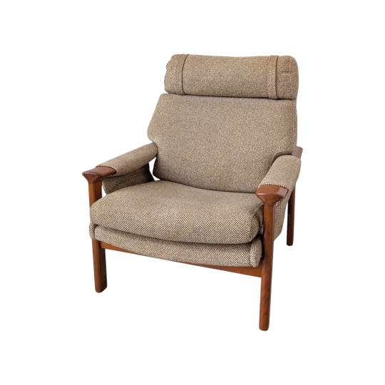 Vintage Tessa T21 Armchair in Woolen Upholstery