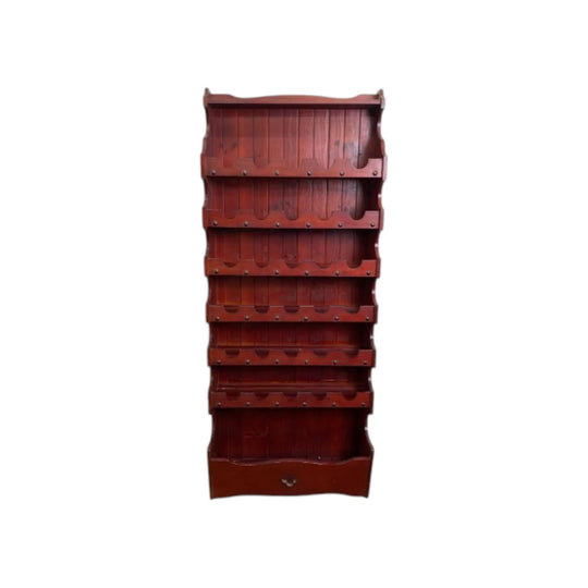 Vintage Timber Wine Rack #1