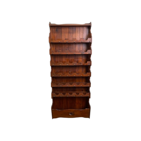 Vintage Timber Wine Rack #2