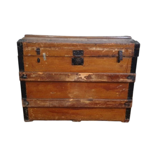 Vintage Travelling Trunk or Storage Chest