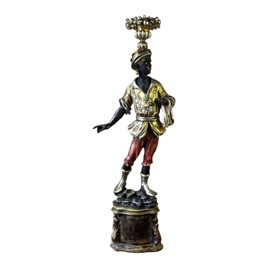 Vintage Venetian Style Figural Pedestal