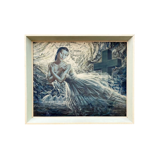 Vintage Vladimir Tretchikoff Ballerina Mid Century Print