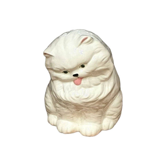 Vintage White Persian Cat