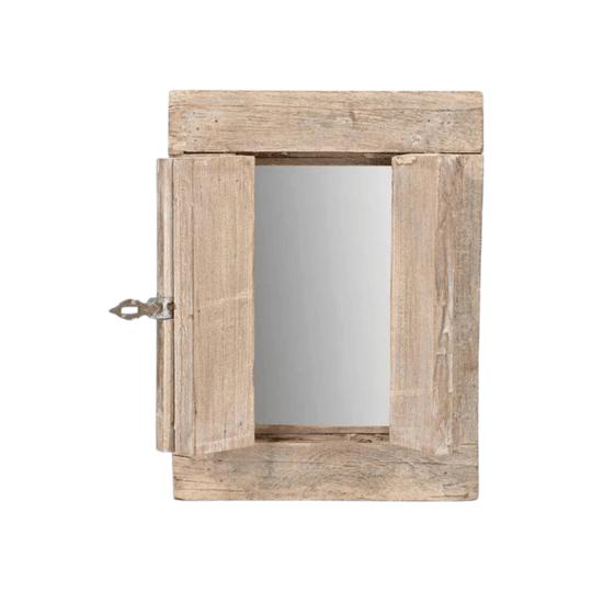 VINTAGE WINDOW WITH MIRROR / 486