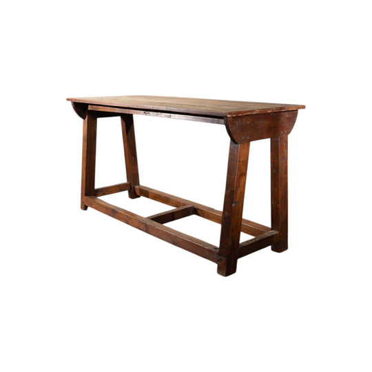 Vintage Wooden Serving Table/Bench  #12