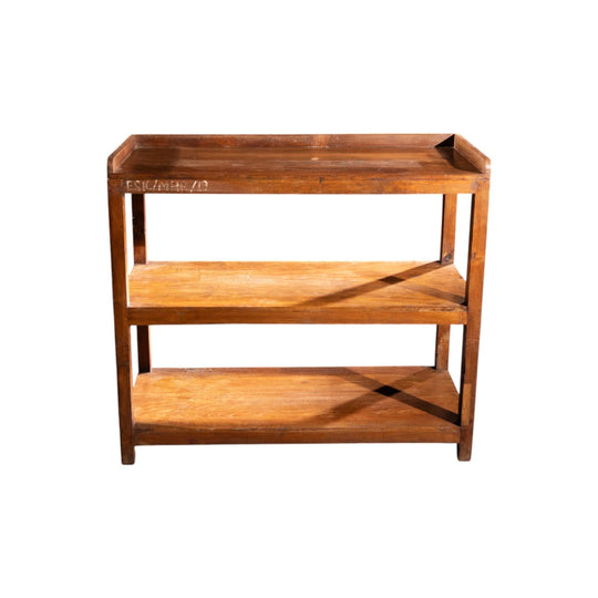 Vintage Wooden Shelving Unit #C-27