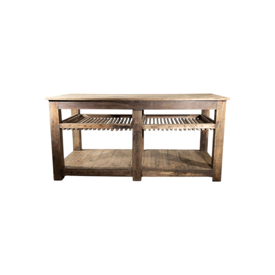 Vintage Wooden Work Table/Bench  #39