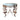 Vintage Wrought Iron Foyer/Centre Table with Marble Top | Bazaa | Designer, Vintage and Antique Furniture