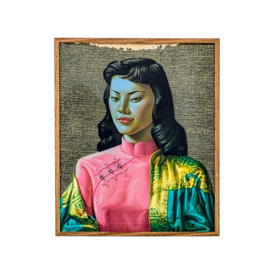 Vladimir Tretchikoff "Miss Wong" Vintage Offset Lithograph, c.1970s